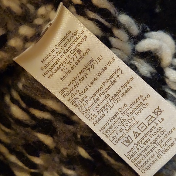 Bundle J Crew Fair Isle Cardigan & Babaton Cashmere Vest S - Picture 9 of 15